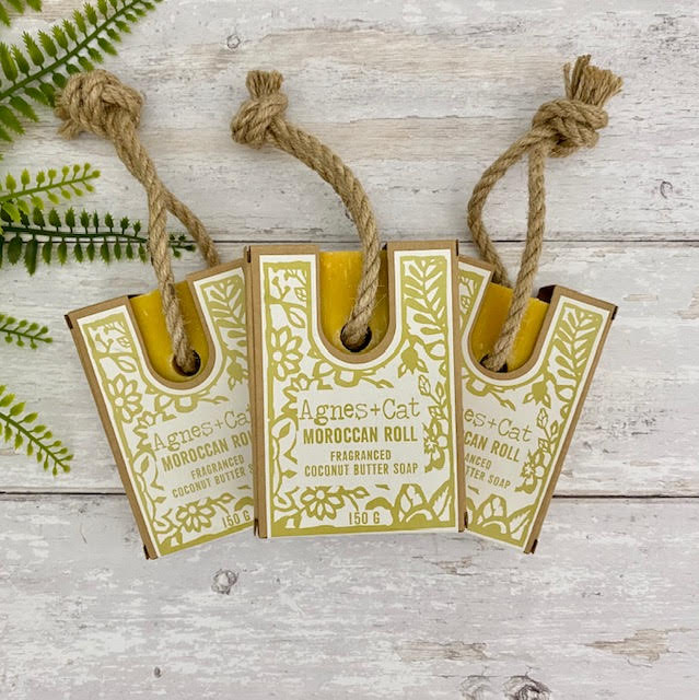 Soap on a rope - Moroccan Roll