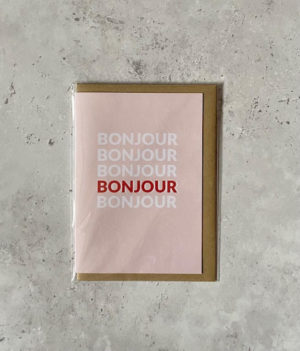 bonjour