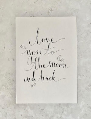 To the moon and back