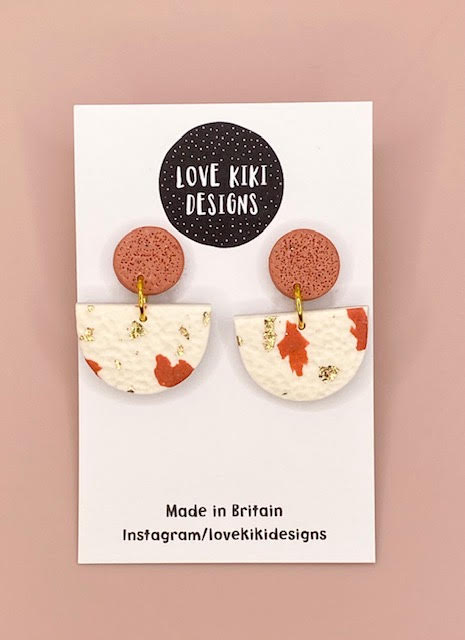 love kiki cream and terracotta
