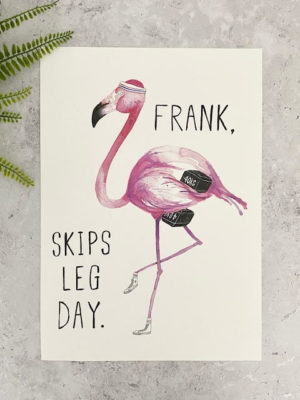'frank skips leg day'