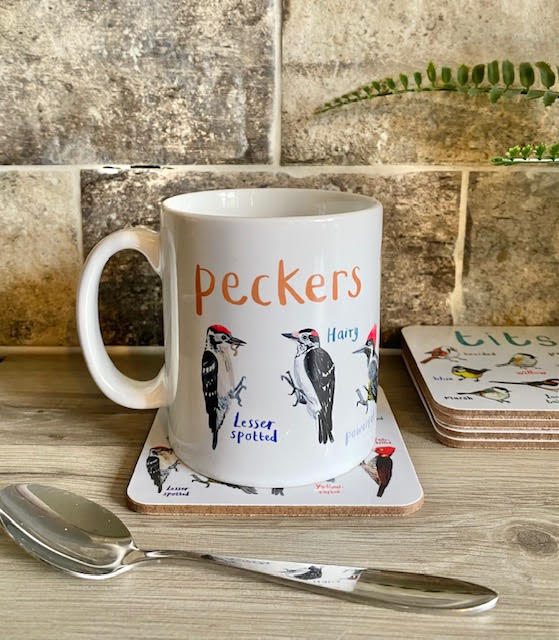Ceramic bird mug - Tits - Image 4