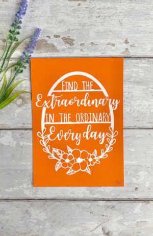 find the extraordinary