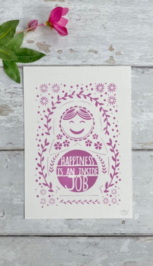 Inside job - pink