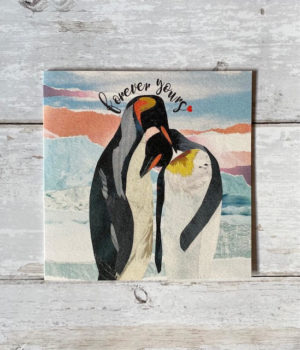 'Forever yours' greeting card
