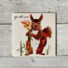 'get well soon!' greeting card