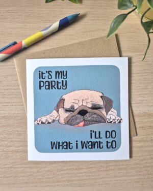 It's My Party greeting card